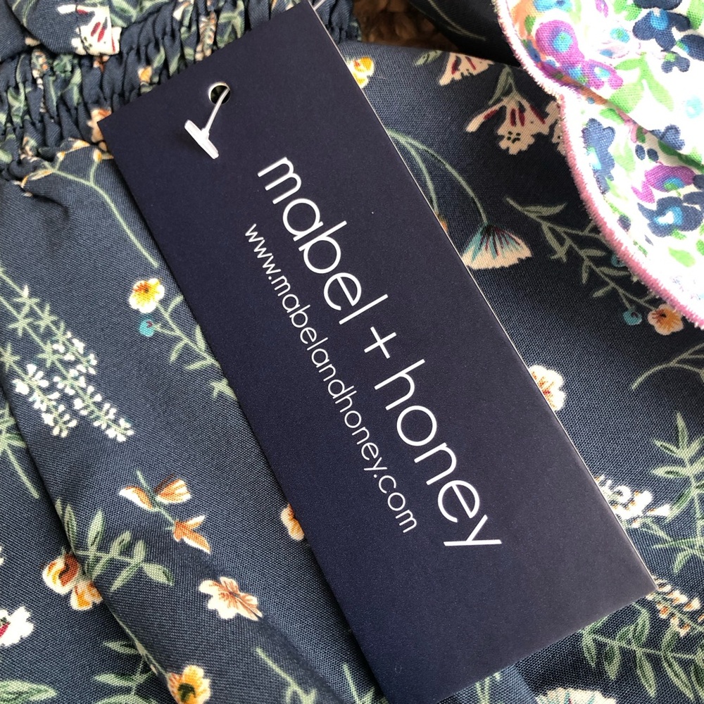 New w Tag: SET OF TWO . Bisby Bubble Romper and Mabel & Honey LS Boho Romper. - Picture 12 of 13